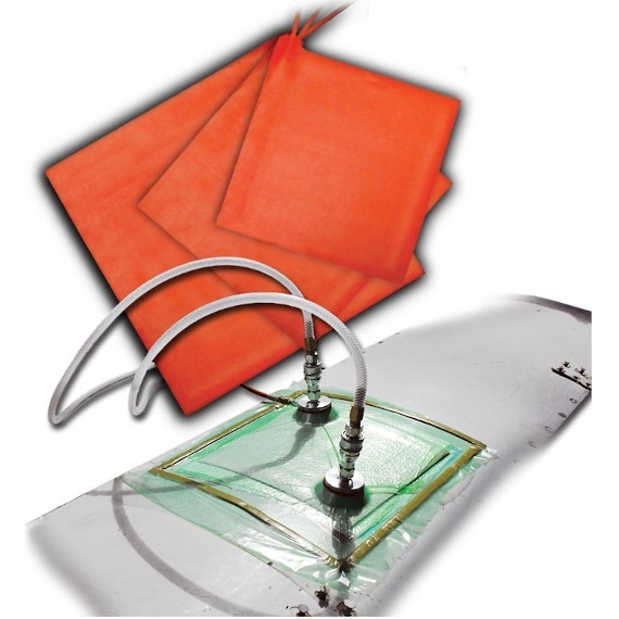 BriskHeat® 6" x 24" Silicone Rubber Composite Curing Heating Blanket, 120v, 720w