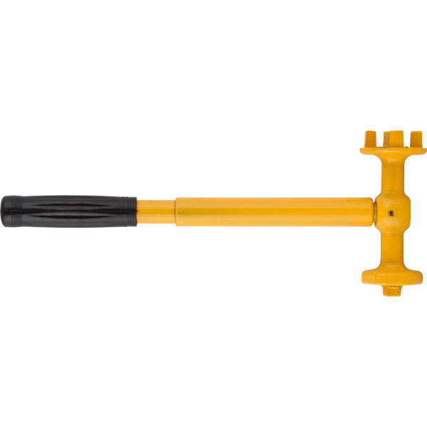 W-168PT Rieke Yellow 20/9 Preset Drum Torque Wrench for POLY-VISEGRIP® Plugs