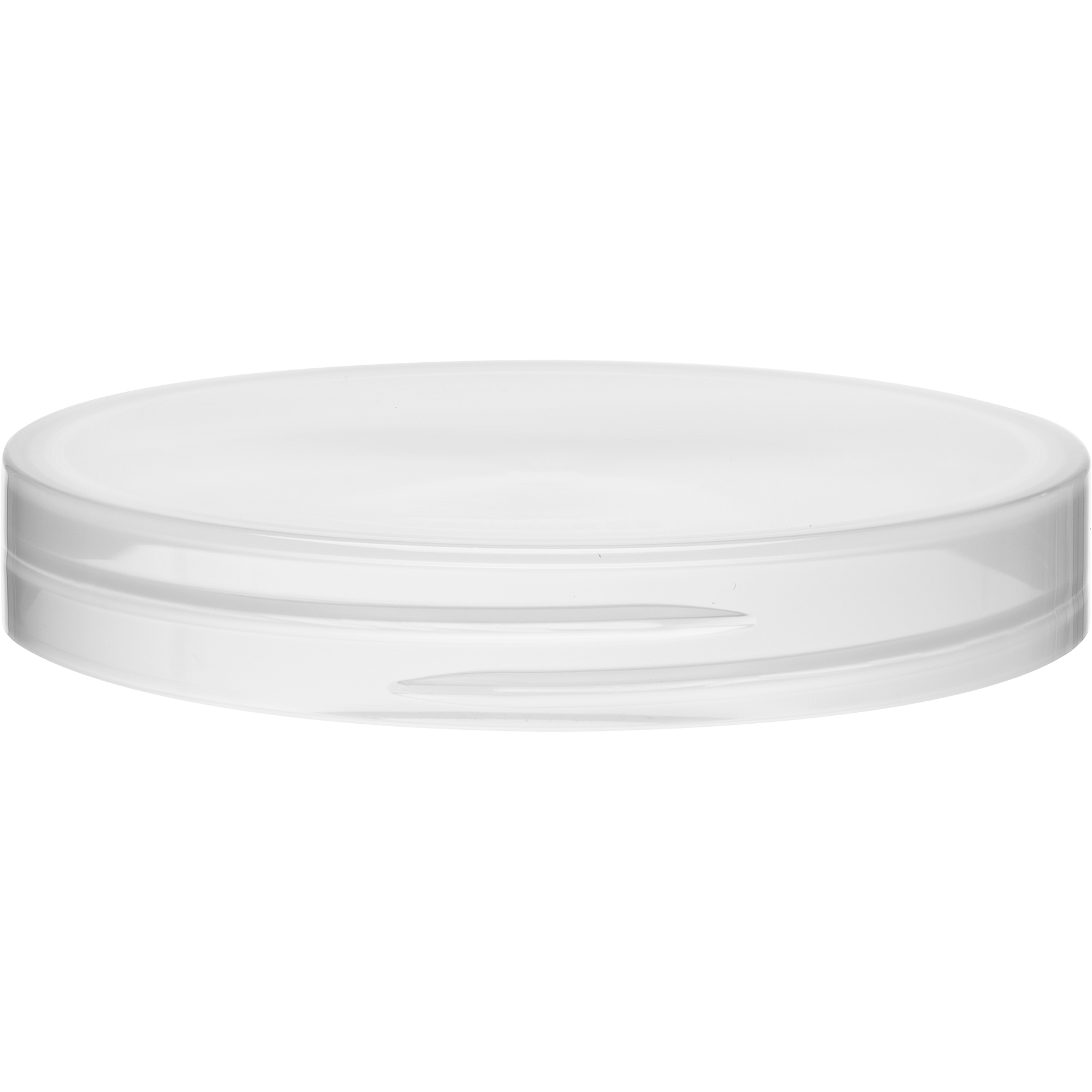 89mm 89-400 Natural Smooth Plastic Cap, Unlined