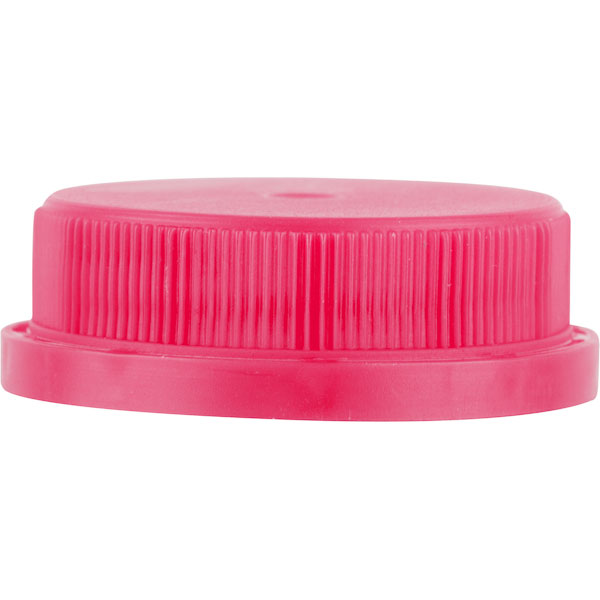 38mm 38-400 Maroon HDPE Tamper Evident Ratchet Cap, Unlined