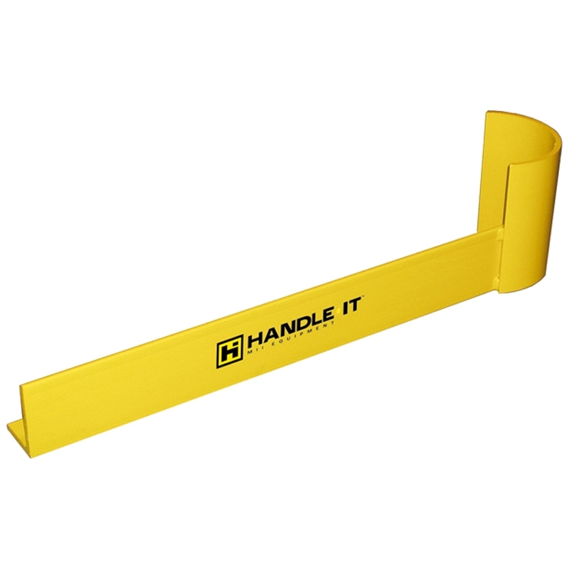 42" Yellow Heavy-Duty Right Hand End Aisle Rack Guard