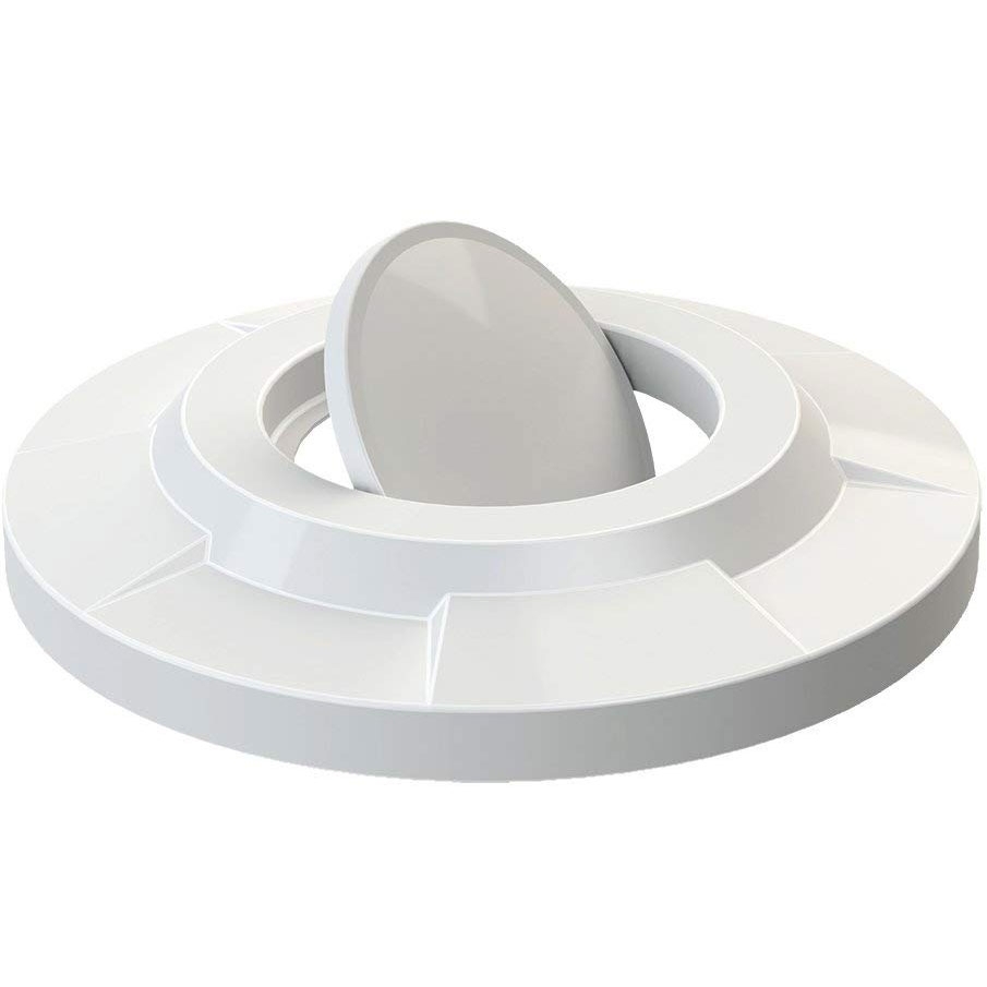55 Gallon Drum White Plastic Bug Barrier Trash Receptacle Lid