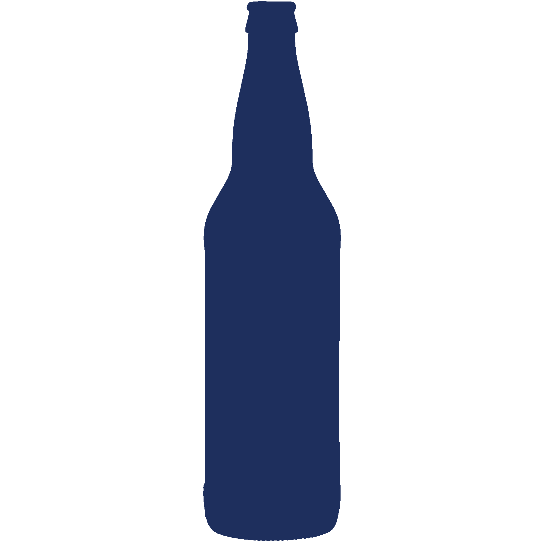 Classic Bomber Beer Bottle Dimensions