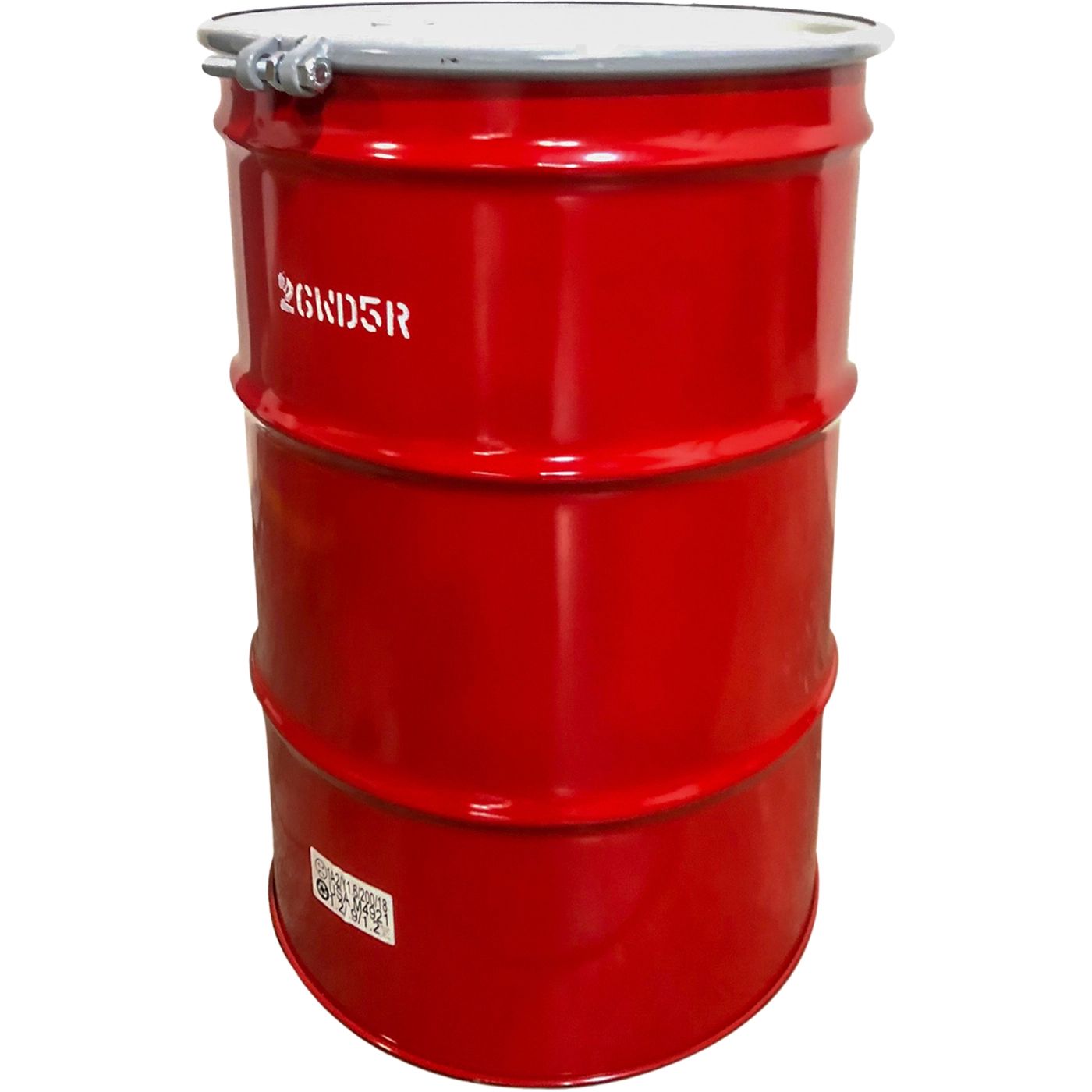 Red drum at The Cary Company. Drums are offered in a variety of colors.