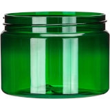 Plastic Straight Sided Jars