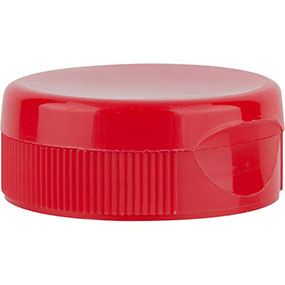 38-400 Red Flip Top Cap HIS Foil Liner