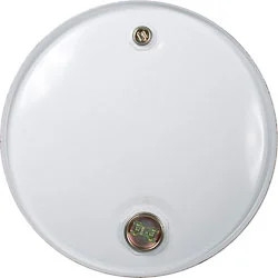 Drum fittings on steel drum image.